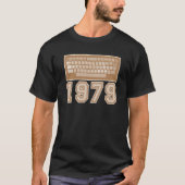 8 bit Computer A 400 Retro 1979 Nerd Geek Videogam T-Shirt (Vorderseite)