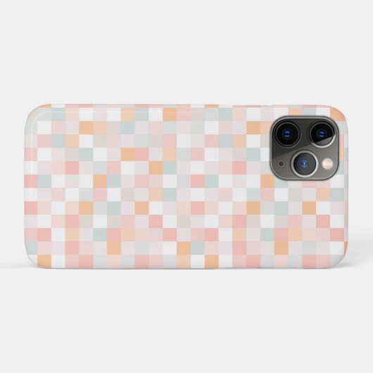 8-Bit-Computerspiel Pixel Regenbogen Block Case-Mate iPhone Hülle (Rückseite (Horizontal))