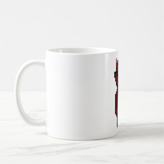 8-bit Devil Kaffeetasse (Links)