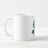 8-bit Flytrap Monster Kaffeetasse (Links)