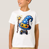 8-Bit-Gaming-Zauberer T-Shirt (Vorderseite)