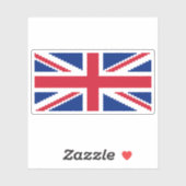 8 Bit-Gewerkschaft Pixel-Jack Aufkleber (Blatt)