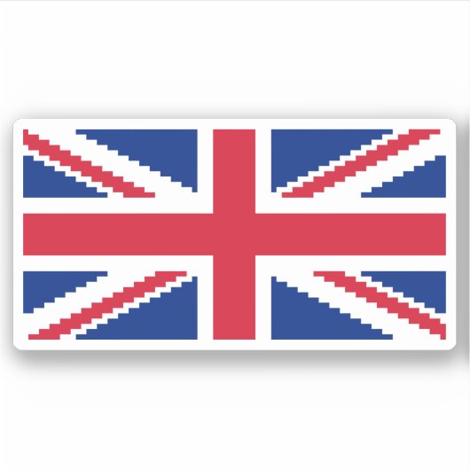 8 Bit-Gewerkschaft Pixel-Jack Aufkleber (Vorderseite)