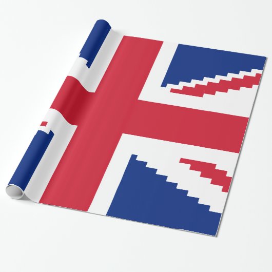 8 Bit-Gewerkschaft Pixel-Jack Geschenkpapier (Ungerollt)