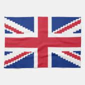 8 Bit-Gewerkschaft Pixel-Jack Handtuch (Horizontal)