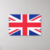 8 Bit-Gewerkschaft Pixel-Jack Leinwanddruck (Vorderseite)