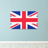 8 Bit-Gewerkschaft Pixel-Jack Leinwanddruck (Insitu (Holzboden))