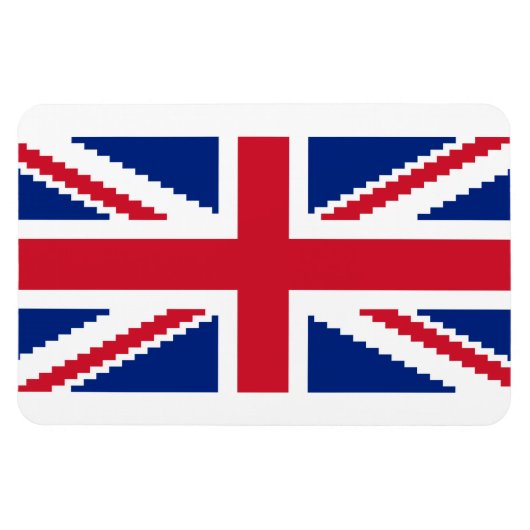 8 Bit-Gewerkschaft Pixel-Jack Magnet (Horizontal)