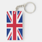 8 Bit-Gewerkschaft Pixel-Jack Schlüsselanhänger (Rückseite)