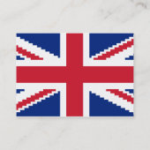 8 Bit-Gewerkschaft Pixel-Jack Visitenkarte (Rückseite)