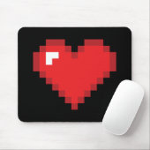 8 Bit-Herz Mousepad (Mit Mouse)