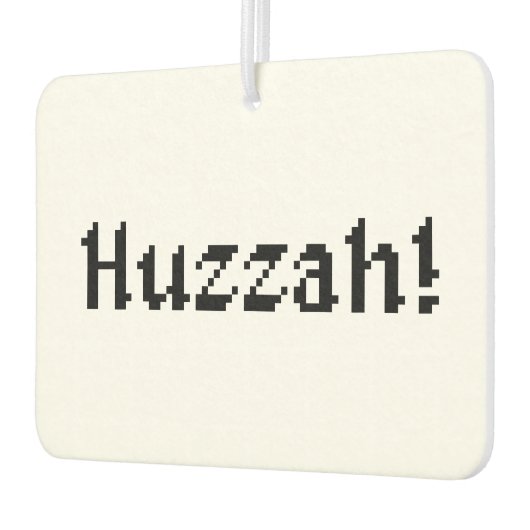 8 Bit Huzzah! Autolufterfrischer (Links)