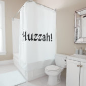 8 Bit Huzzah! Duschvorhang (Beispiel)