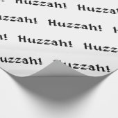 8 Bit Huzzah! Geschenkpapier (Ecke)