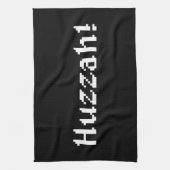 8 Bit Huzzah! Geschirrtuch (Vertikal)