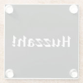 8 Bit Huzzah! Glasuntersetzer (Rückseite)