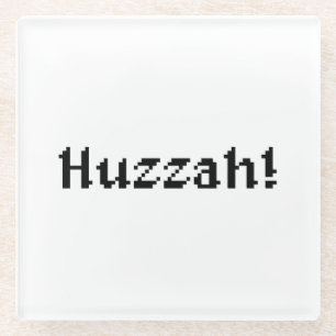 8 Bit Huzzah! Glasuntersetzer