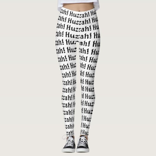8 Bit Huzzah! Leggings (Vorderseite)
