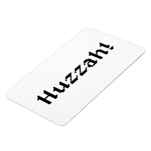 8 Bit Huzzah! Magnet (Linke Seite)
