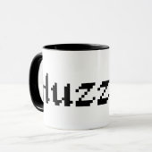8 Bit Huzzah! Tasse (Vorderseite Links)