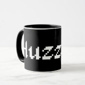 8 Bit Huzzah! Tasse (Vorderseite Links)