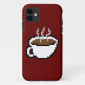8-Bit-Kaffeegehäuse Case-Mate iPhone Hülle (Rückseite)