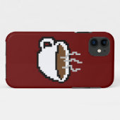 8-Bit-Kaffeegehäuse Case-Mate iPhone Hülle (Rückseite (Horizontal))