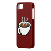 8-Bit-Kaffeegehäuse Case-Mate iPhone Hülle (Rückseite Links)