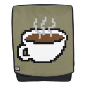 8-Bit-Kaffeepack Rucksack (Vorderseite)