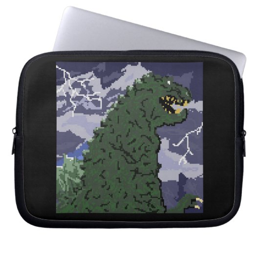 8 bit Kaiju Electronics Bag Laptopschutzhülle (Vorderseite)