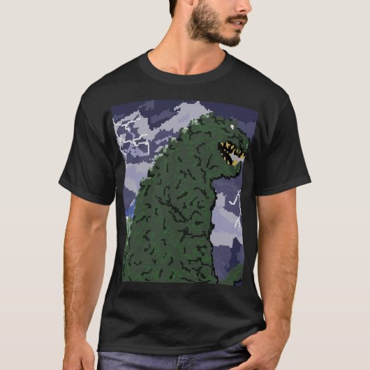 8-Bit Kaiju T-Shirt (Vorderseite)