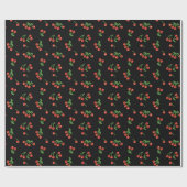 8 Bit Kirschpapier Geschenkpapier (Flach)