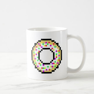 8 Bit-Krapfen Kaffeetasse