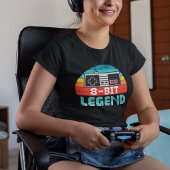 8-Bit-Legende - Videospiel T-Shirt