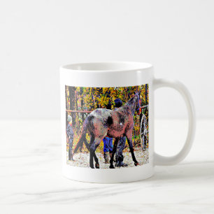 8-Bit-neues Abendmahlpferd Kaffeetasse
