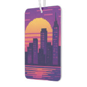 8 Bit neuntes städtisches Abzeichen Autolufterfrischer (Links)