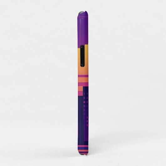 8 Bit neuntes städtisches Abzeichen Case-Mate iPhone Hülle (Hinten/Rechts)