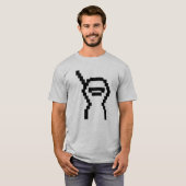 8 Bit ninja T-Shirt (Vorne ganz)