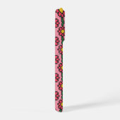 8-Bit-Pixel-Blumenmuster iPhone Hülle (Rechte Seite)