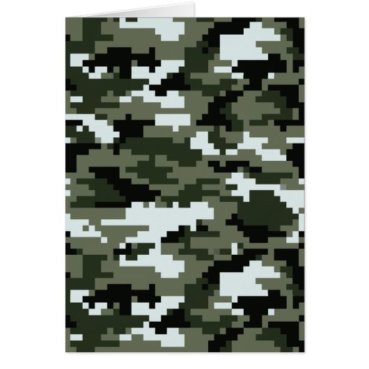 8 Bit Pixel Digital Urban Camouflage / Camouflage (Vorne)