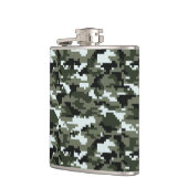 8 Bit Pixel Digital Urban Camouflage / Camouflage Flachmann (Links)