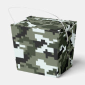 8 Bit Pixel Digital Urban Camouflage / Camouflage Geschenkschachtel (Rückseite)