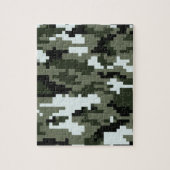 8 Bit Pixel Digital Urban Camouflage / Camouflage Puzzle (Vertikal)