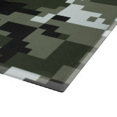8 Bit Pixel Digital Urban Camouflage / Camouflage Schneidebrett (Ecke)