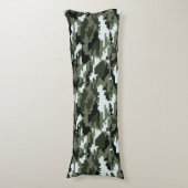 8 Bit Pixel Digital Urban Camouflage / Camouflage Seitenschläferkissen (Vorderseite Vertikal)