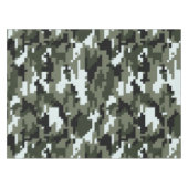 8 Bit Pixel Digital Urban Camouflage / Camouflage Tischdecke (Vorderseite (Horizontal))