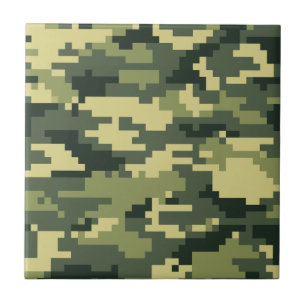 8 Bit-Pixel-Digital-Waldtarnung/-Camouflage Fliese