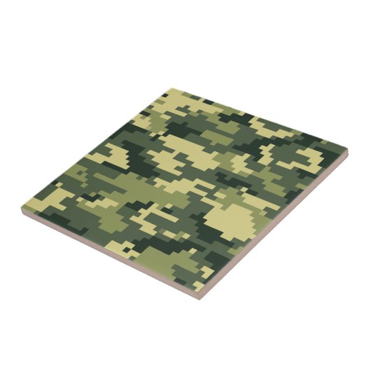 8 Bit-Pixel-Digital-Waldtarnung/-Camouflage Fliese (Seite)