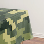 8 Bit-Pixel-Digital-Waldtarnung/-Camouflage Tischdecke (Beispiel)
