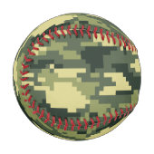 8 Bit Pixel Digital Woodland Camouflage / Camoufla Baseball (Vorderseite Links)